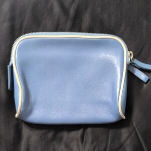 Blue Leather Women's Bag